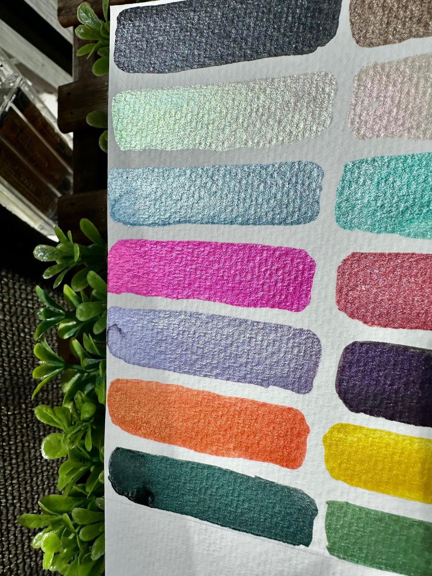 Watercolor Palette 21 Full Pans | Handmade Watercolors | Handmade Paint | Watercolors | Watercolor | Beginner Palette