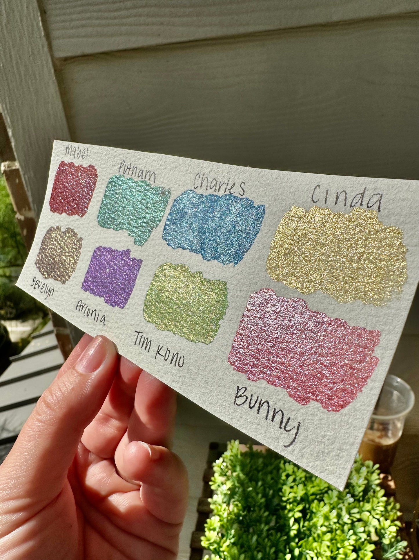 Only Murders In The Building Set | Handmade Watercolors | Handmade Paint | Watercolors | Watercolor Artist | Handmade Cards |