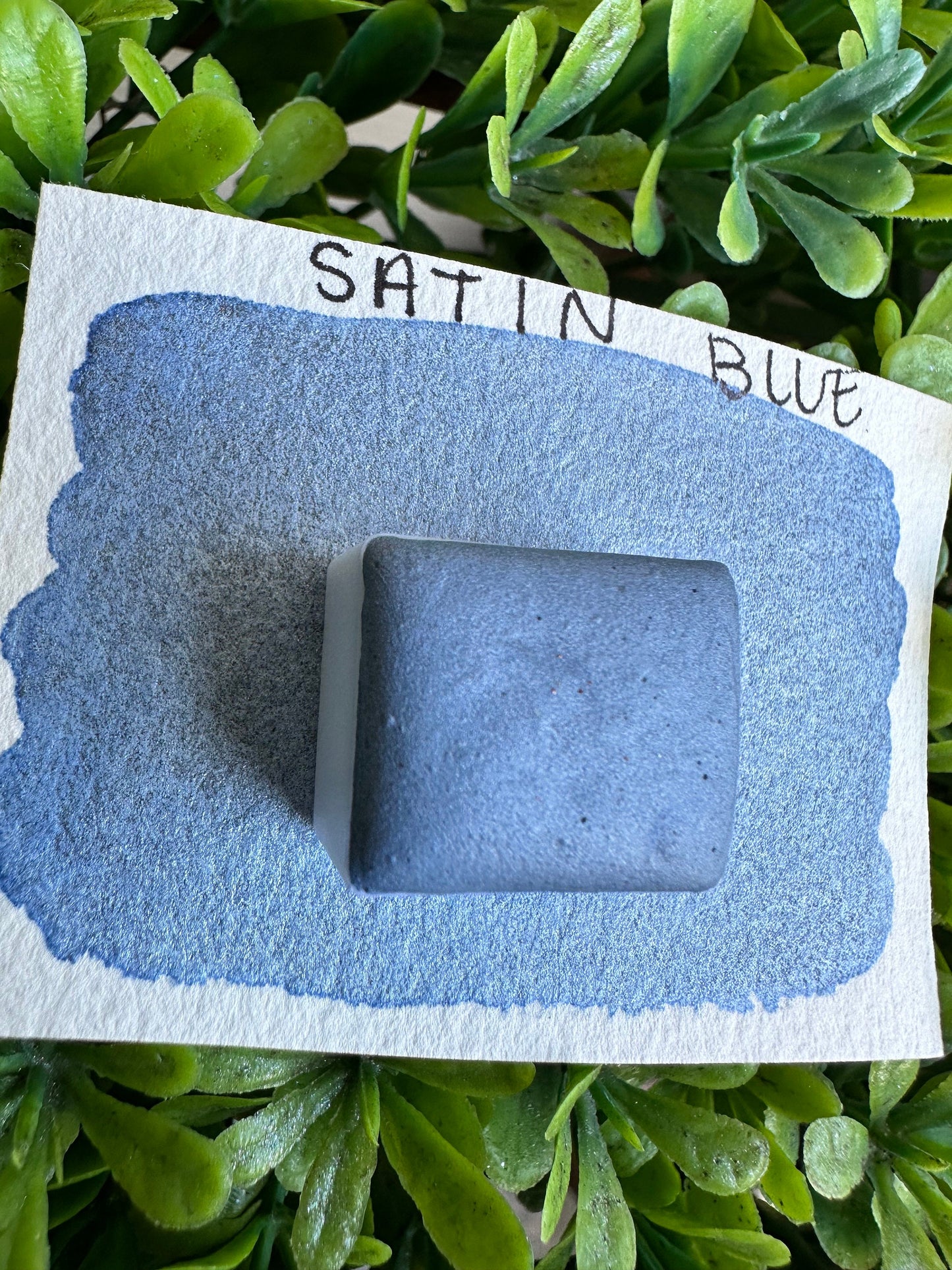 BLUE SATIN | Handmade Watercolors | Handmade Paint | Watercolors | Watercolor | Watercolor Artist