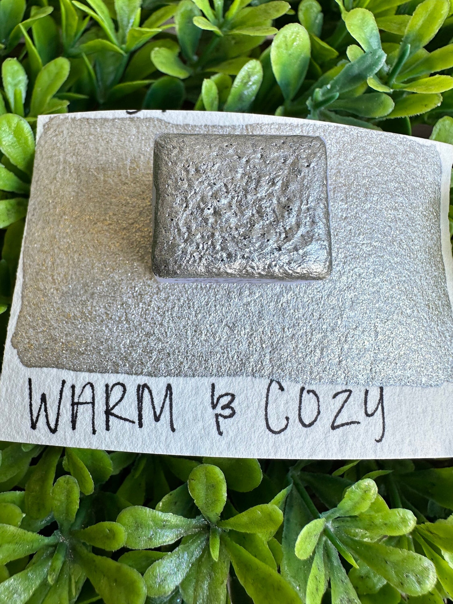 WARM & COZY | Handmade Watercolors | Handmade Paint | Watercolors | Watercolor | Handmade Cards |