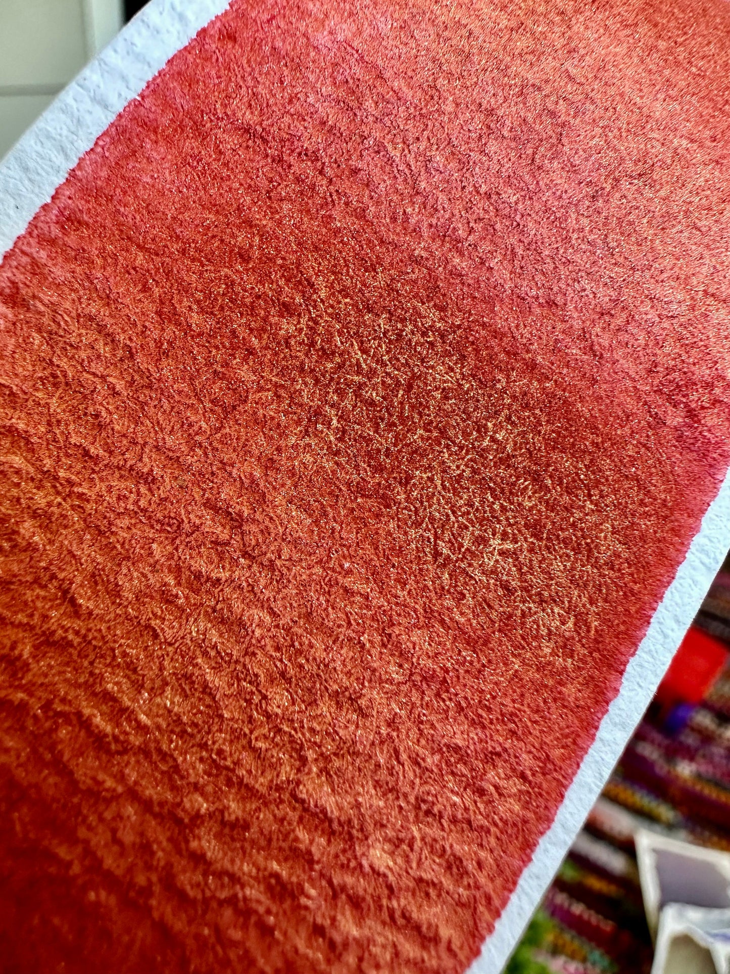 Coral Snake Shimmer Blend | Handmade Watercolors | Handmade Paint | Watercolors | Watercolor | Watercolor Artist