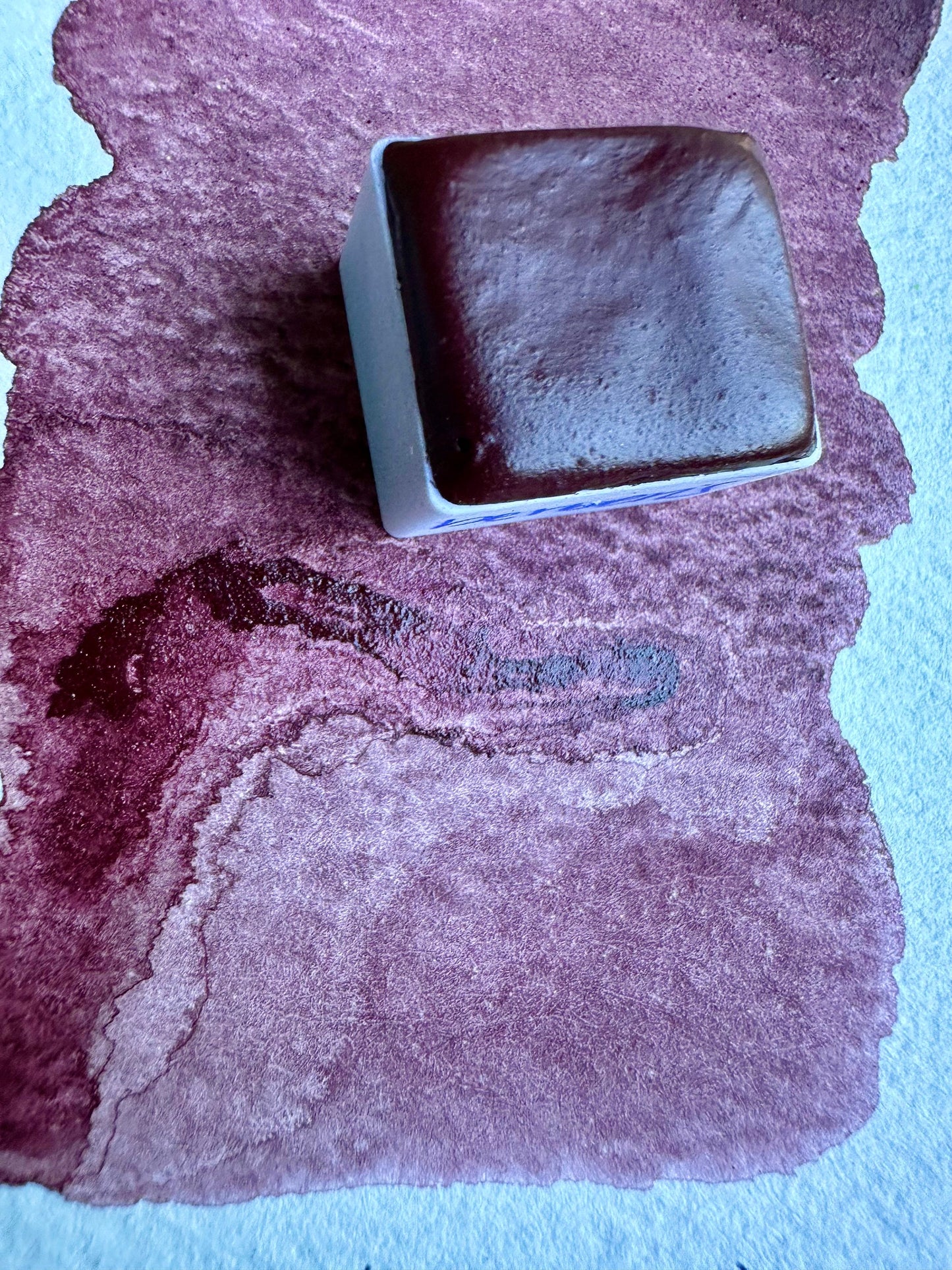 Berberis | Granulation | Handmade Watercolors | Paint | Watercolors | Watercolor Artist | Granulating Watercolor