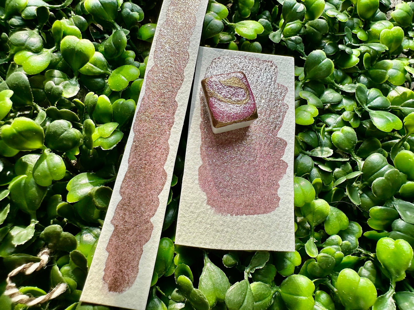 Rose Tan | Siwrly Paints | Handmade Watercolors | Handmade Paint | Watercolors | Watercolor | Watercolor Artist