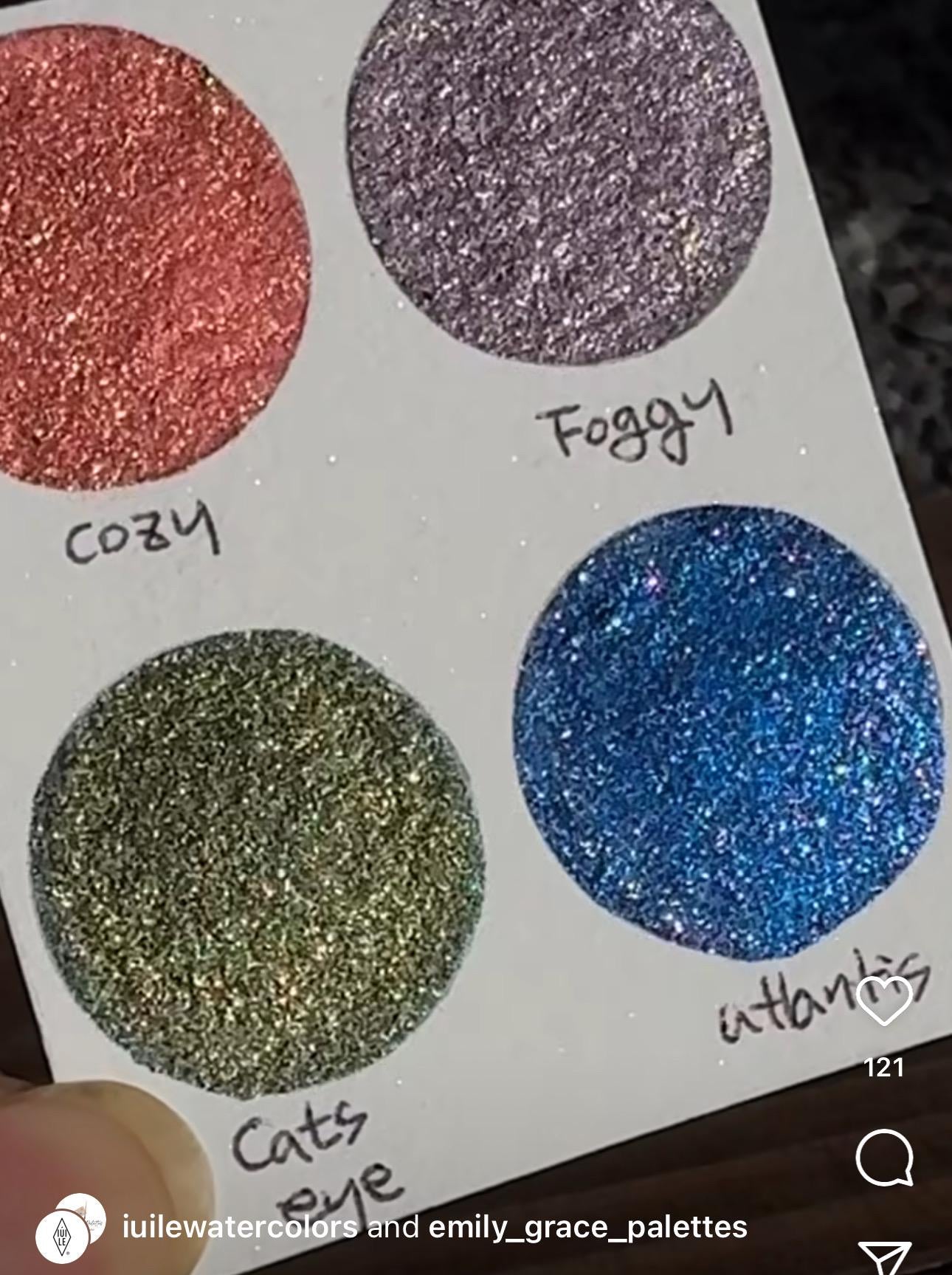 EmilyGracePalettes X Iuile | Fall Collab 2024 | Watercolors | Handmade Paint | Watercolors | Watercolor | Handmade Watercolors | Collab