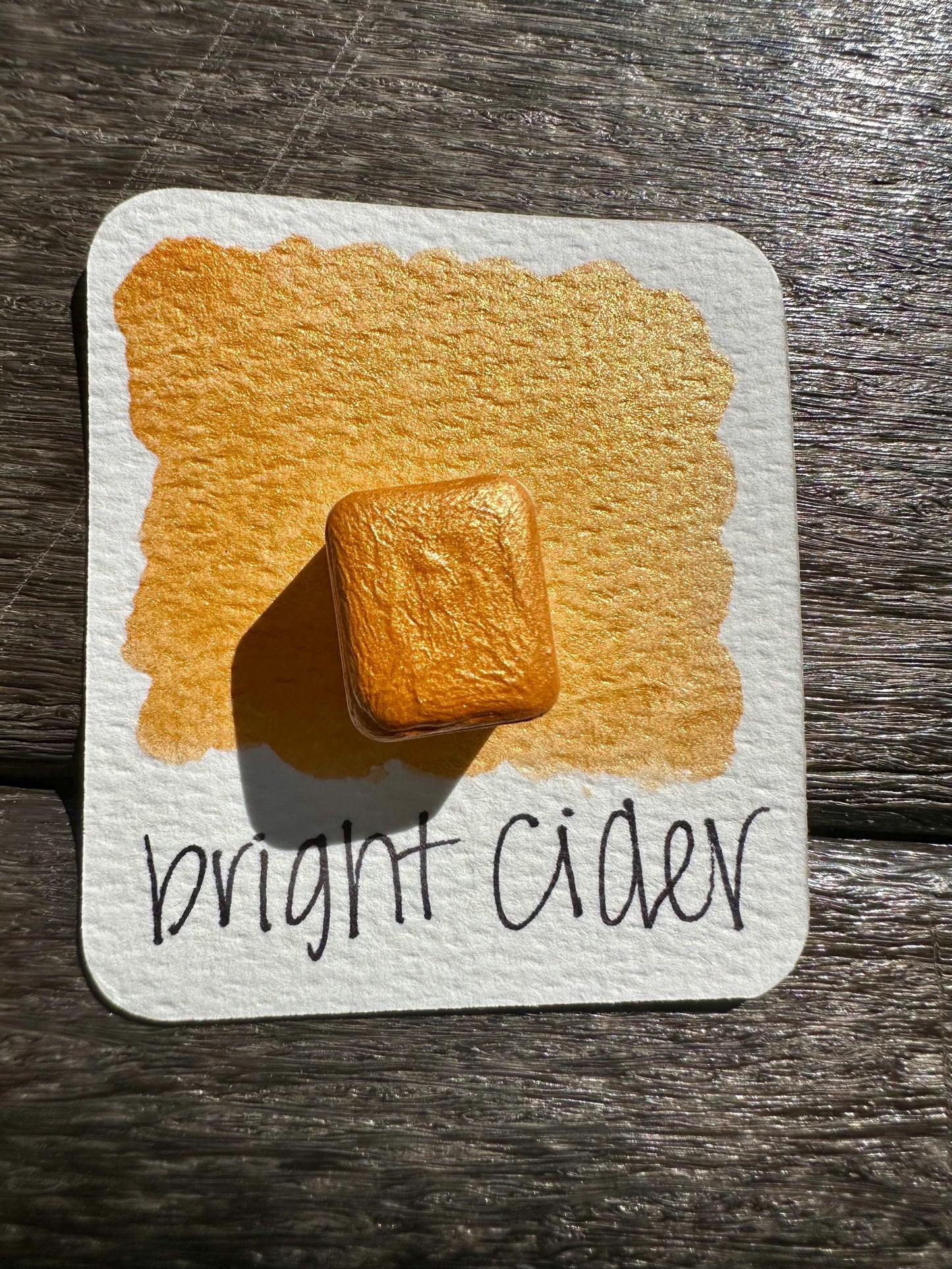 Bright Cider | Handmade Watercolors | Handmade Paint | Watercolors | Watercolor | Watercolor Artist