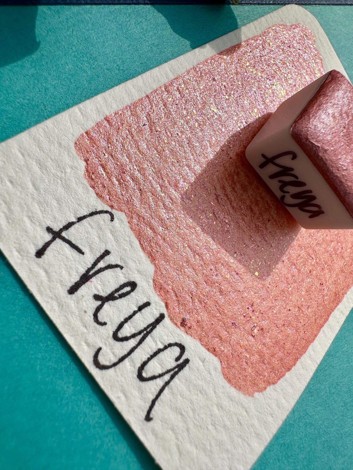 Freya | Handmade Watercolors | Handmade Paint | Calligraphy | Lettering | Colorshift
