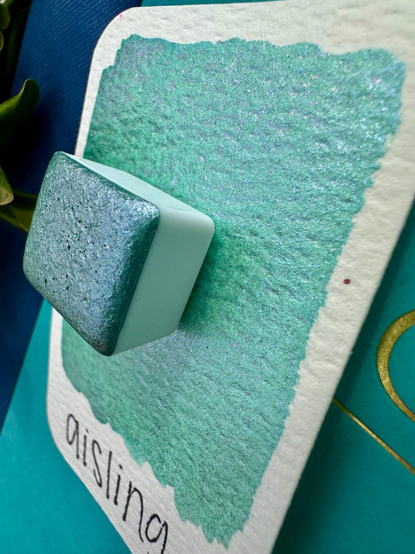 Aisling | Handmade Watercolors | Handmade Paint | Calligraphy | Lettering | Colorshift