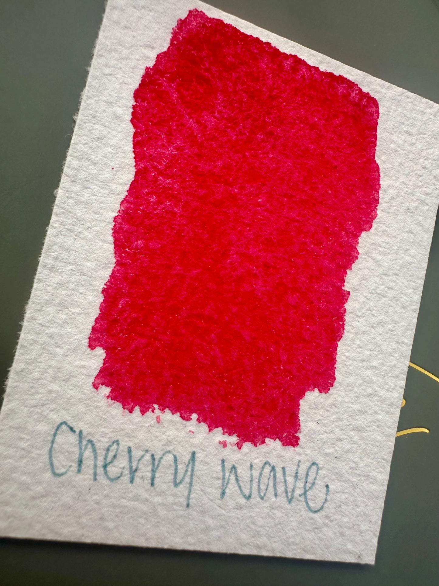 Cherry Wave NEON | Handmade Watercolors | Handmade Paint | Watercolors | Watercolor Artist | Granulating Watercolor