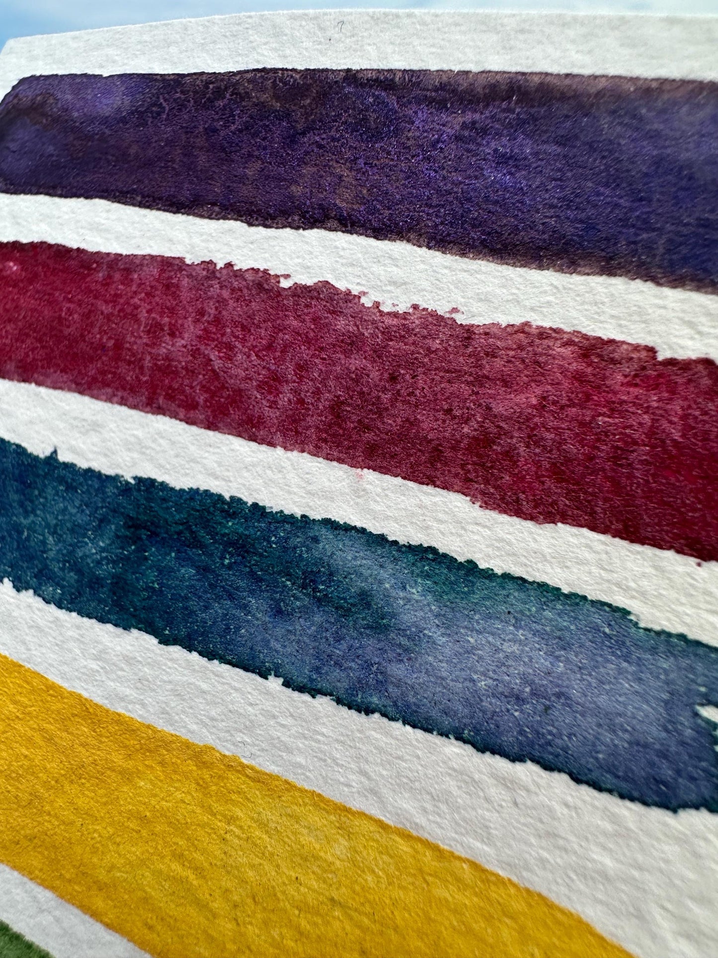 Opal & Mint HALF PAN Collab | Handmade Watercolors | Handmade Paint | Watercolors | Watercolor | Watercolor Artist |Shimmer Paint | Matte