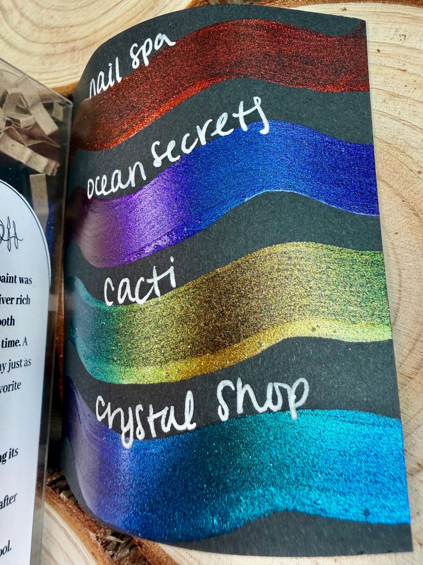 Winter Shifts | 5 Gram Stocking Stuffer Set | Handmade Acrylic Paint | Handmade Paint | Acrylic Artist | Watercolor | Acrylic Shimmer Artist