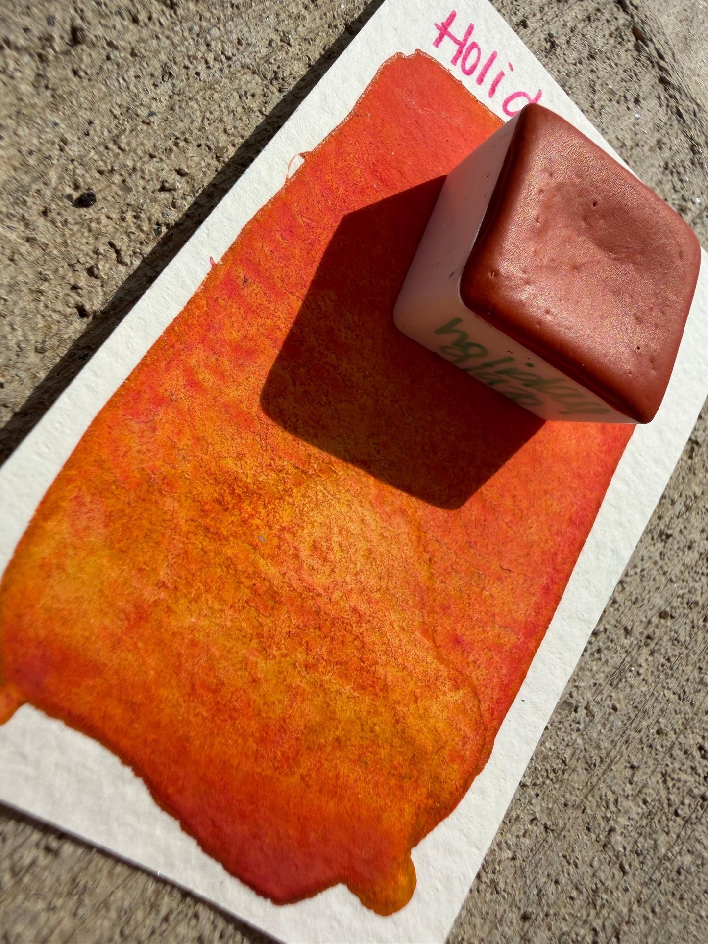 Holiday Glaze - Granulating Matte