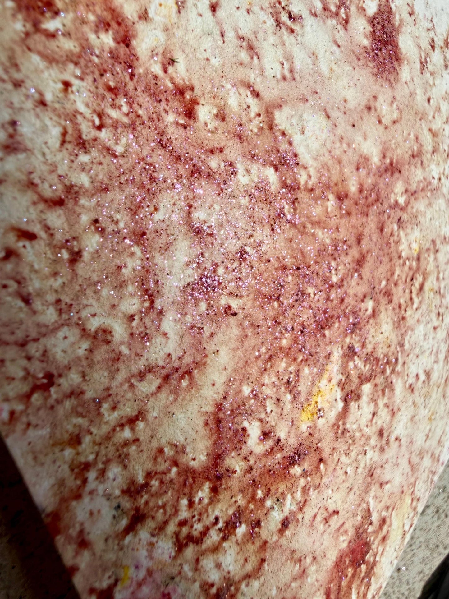 Fold In The Cheese | Handmade Pigment Salts Watercolor | Color Burst Texture Paint | Sparkly Mica Pigment Crystals | Unique Art Supply