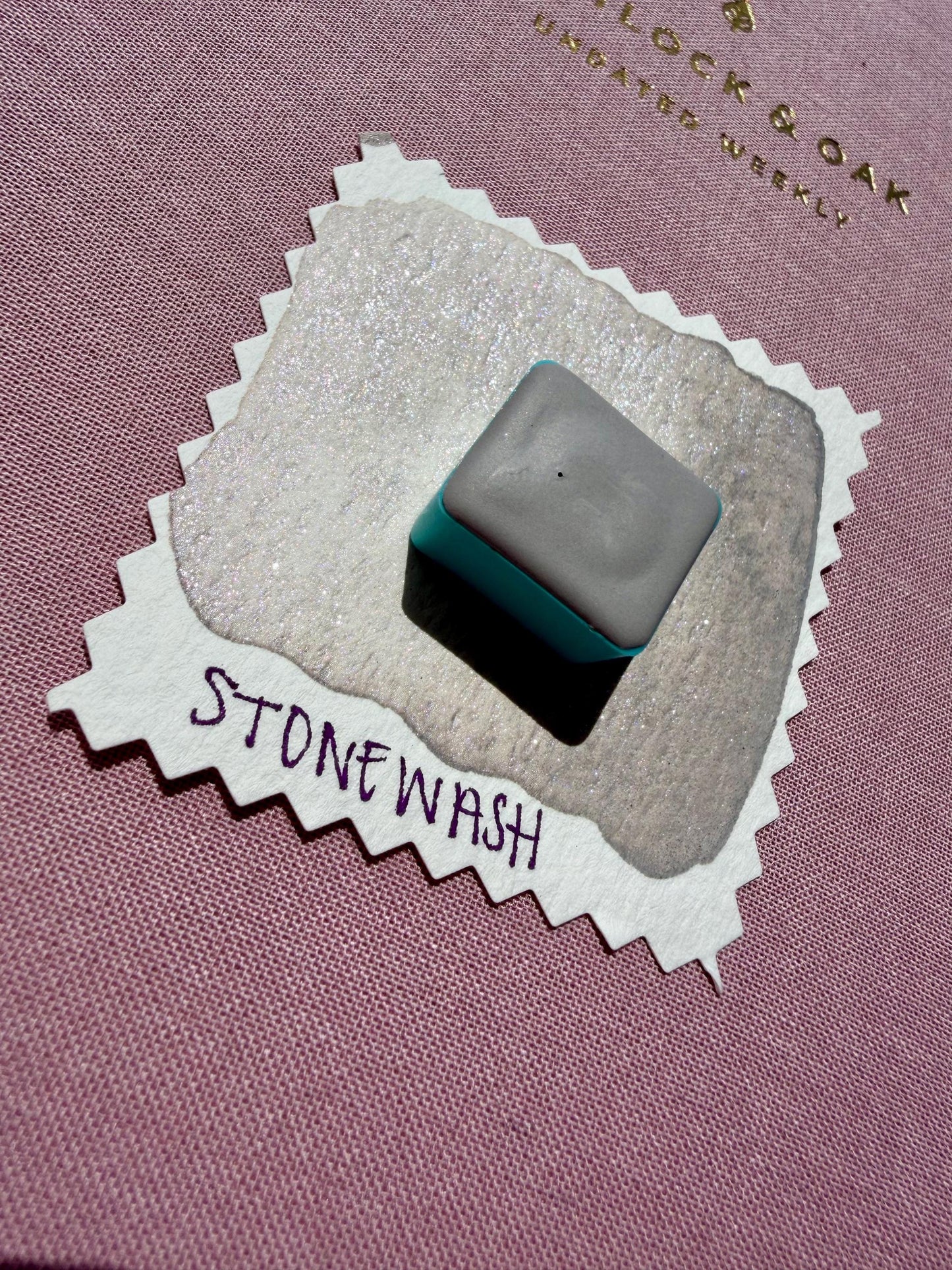 Stone Wash | HYBRID Matte & Shimmer Blend | Handmade Watercolors | Handmade Paint | Watercolors | Watercolor | Watercolor Artist