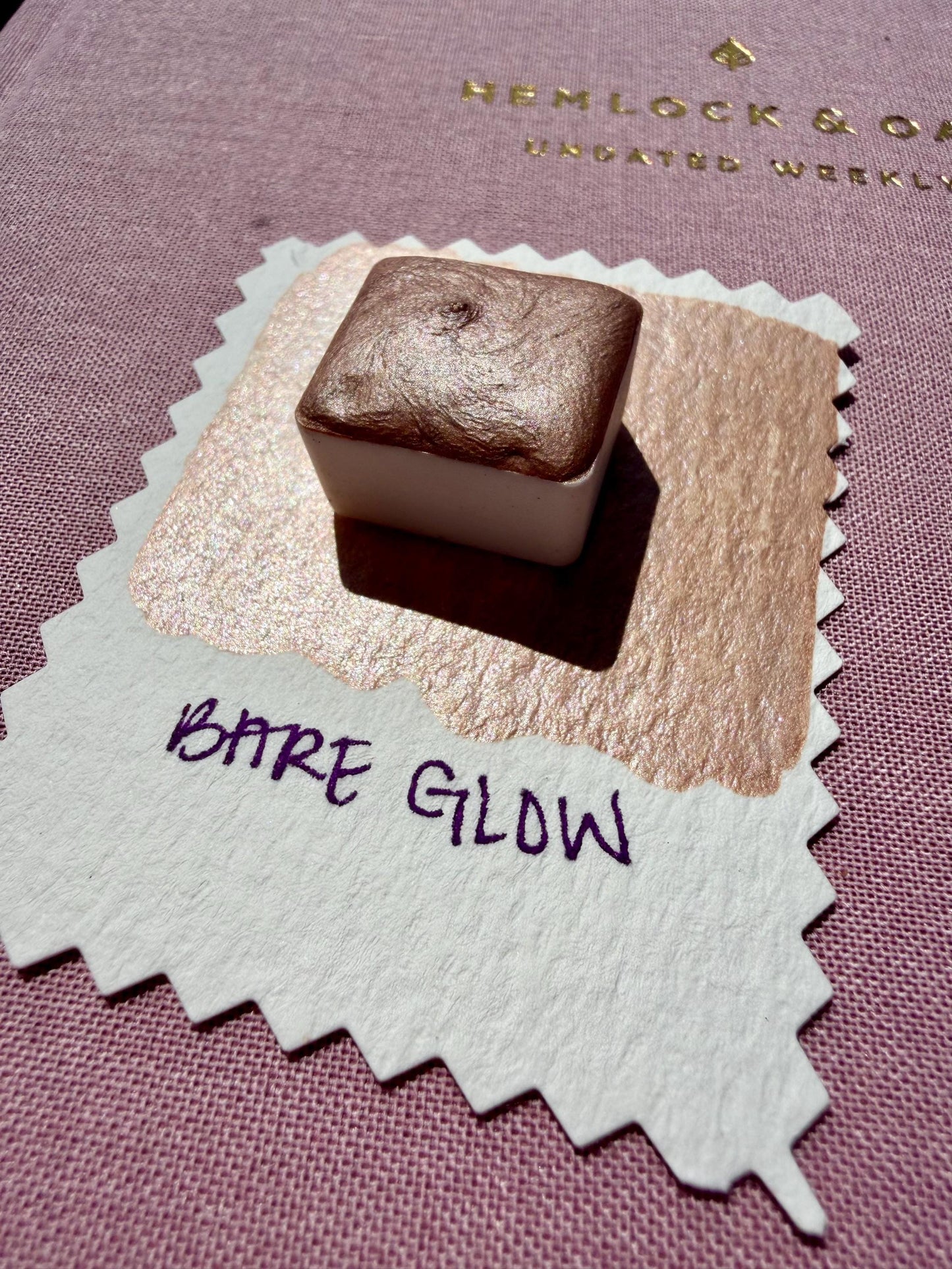 Bare Glow | Handmade Watercolors | Handmade Paint | Calligraphy | Lettering | Colorshift | Artist Paints | Watercolor Artist