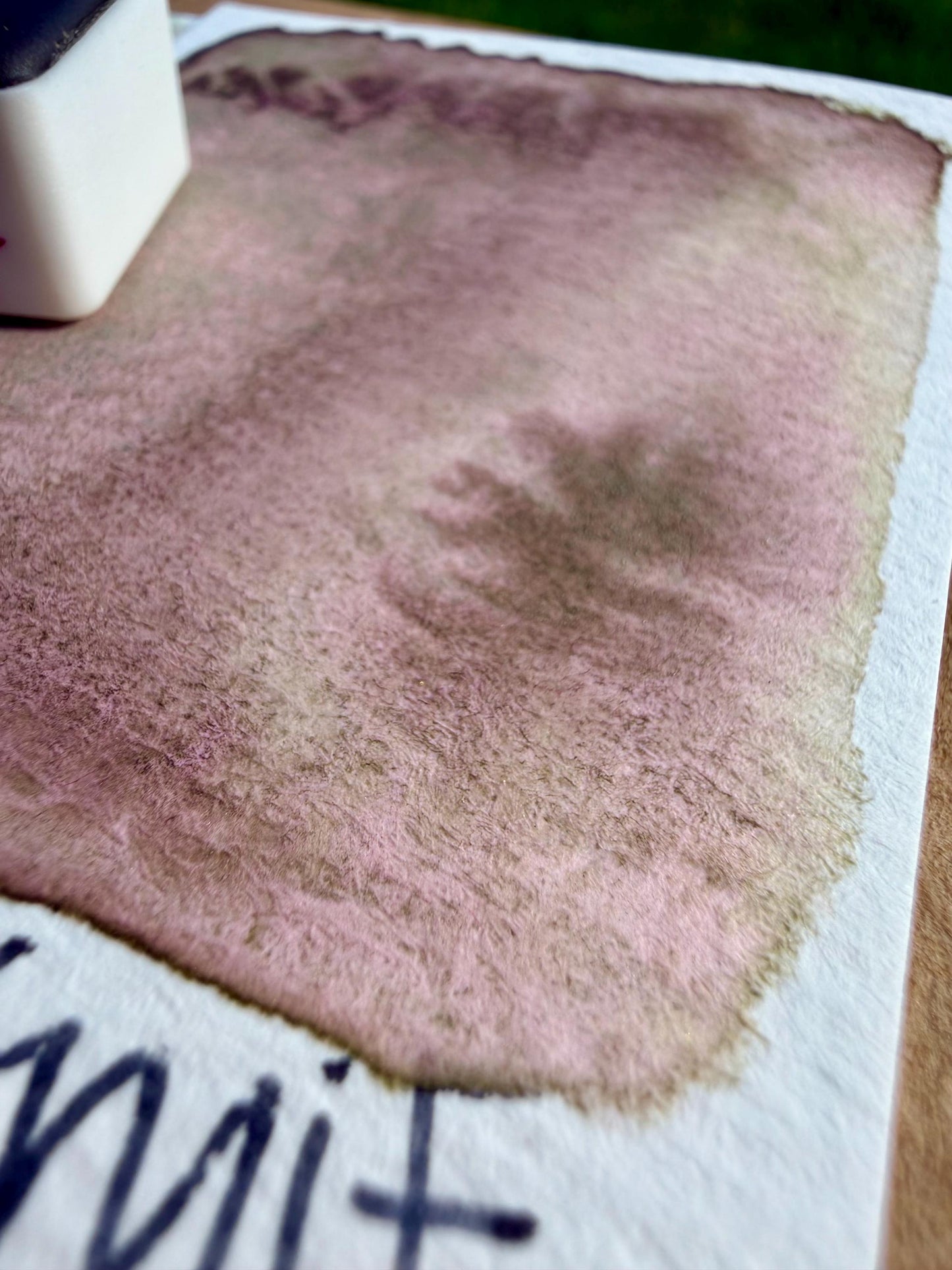 Goblin Fruit | Handmade Watercolors | GRANULATING | Handmade Cards | Watercolor Florals | Matte Pigment | Half Pans