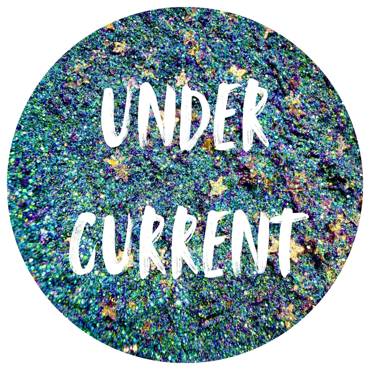 Under Current | Handmade Custom Glitter Mix | Fine, Chunky, Holographic & Specialty Glitter | Craft Glitter | .5 oz, 1 oz, 2 oz