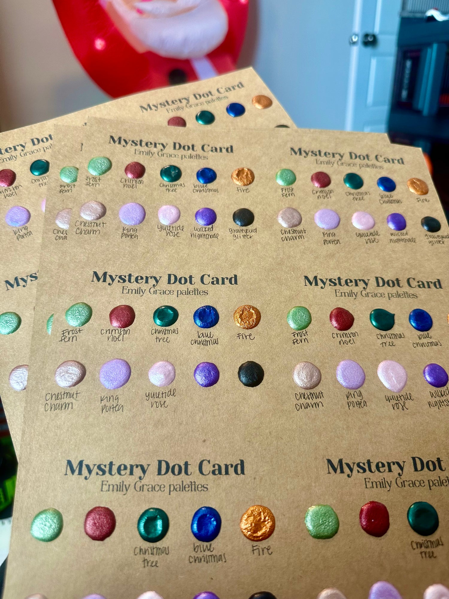 Dot Cards And Scoops