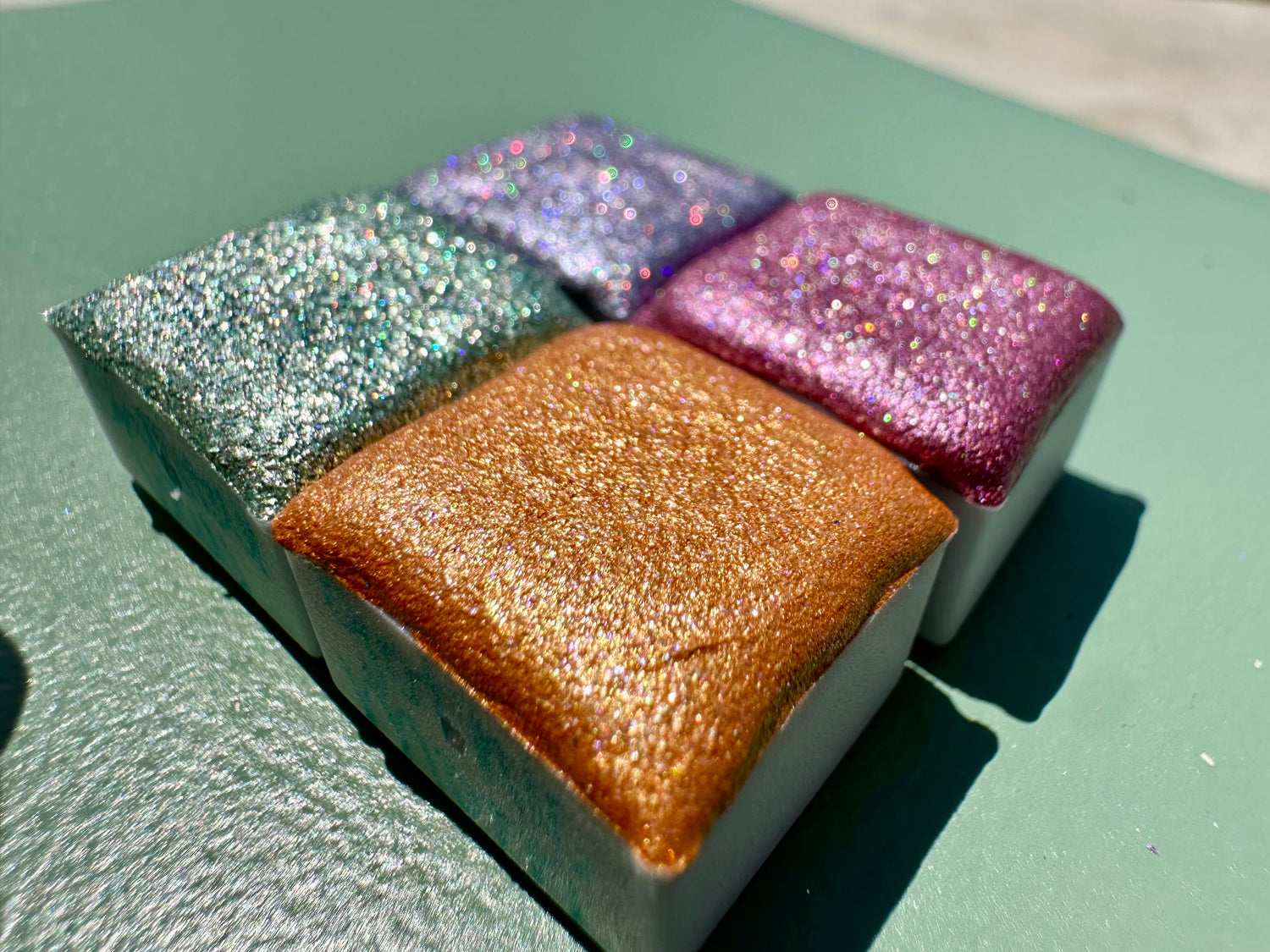 Glitter Watercolors