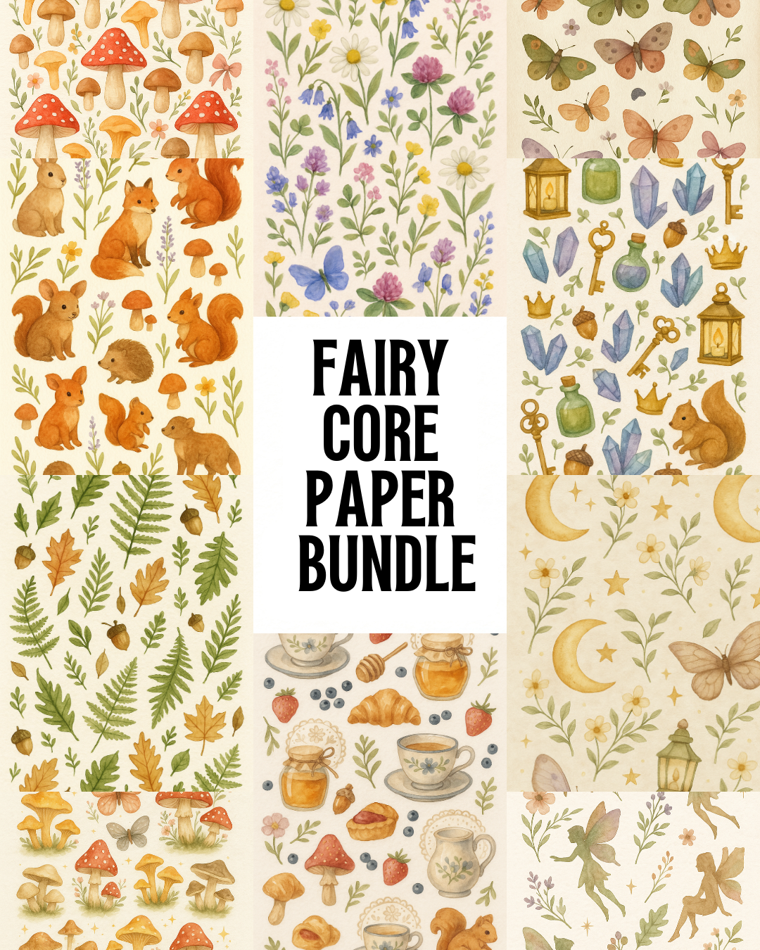 Fairycore Paper Bundle