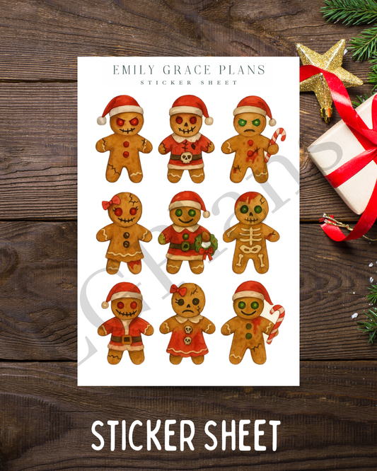 Creepmas Gingerbread Cookies #2
