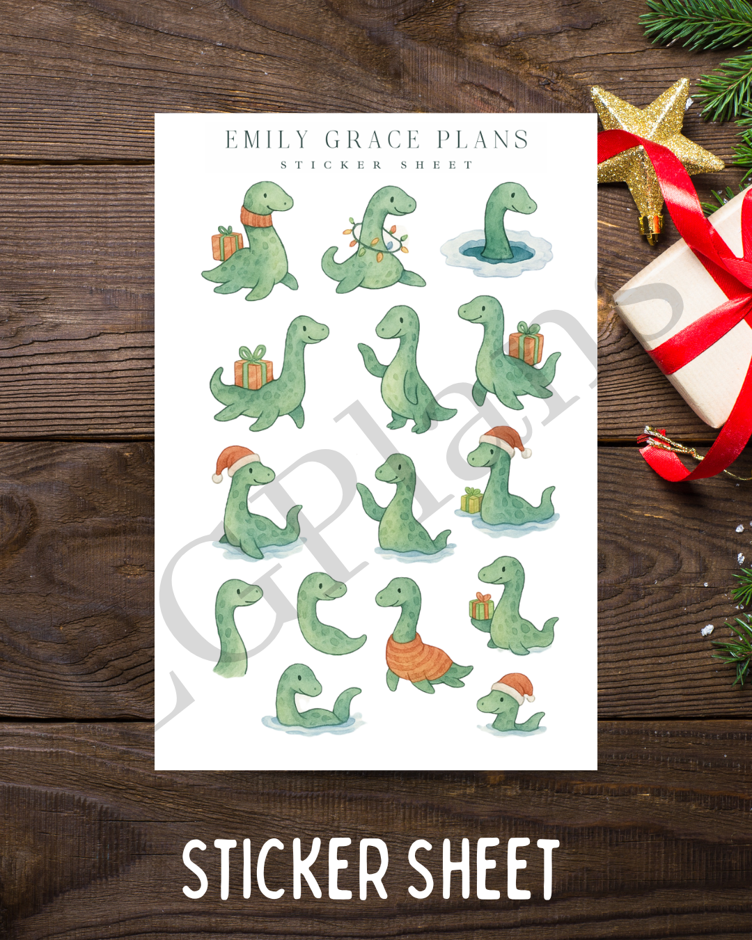 Lochness Cryptid Christmas