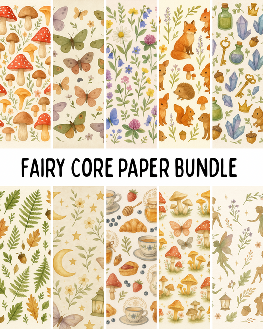 Fairycore Paper Bundle