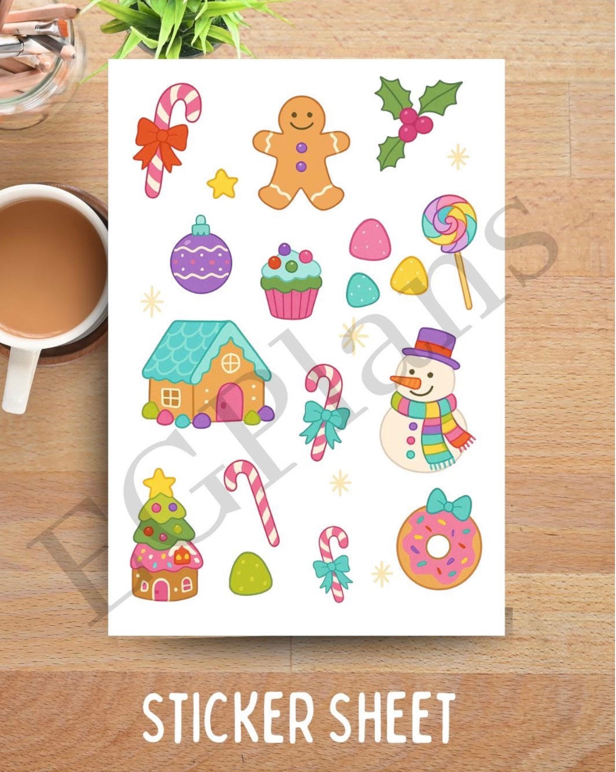 Bright Gingerbread Cuties