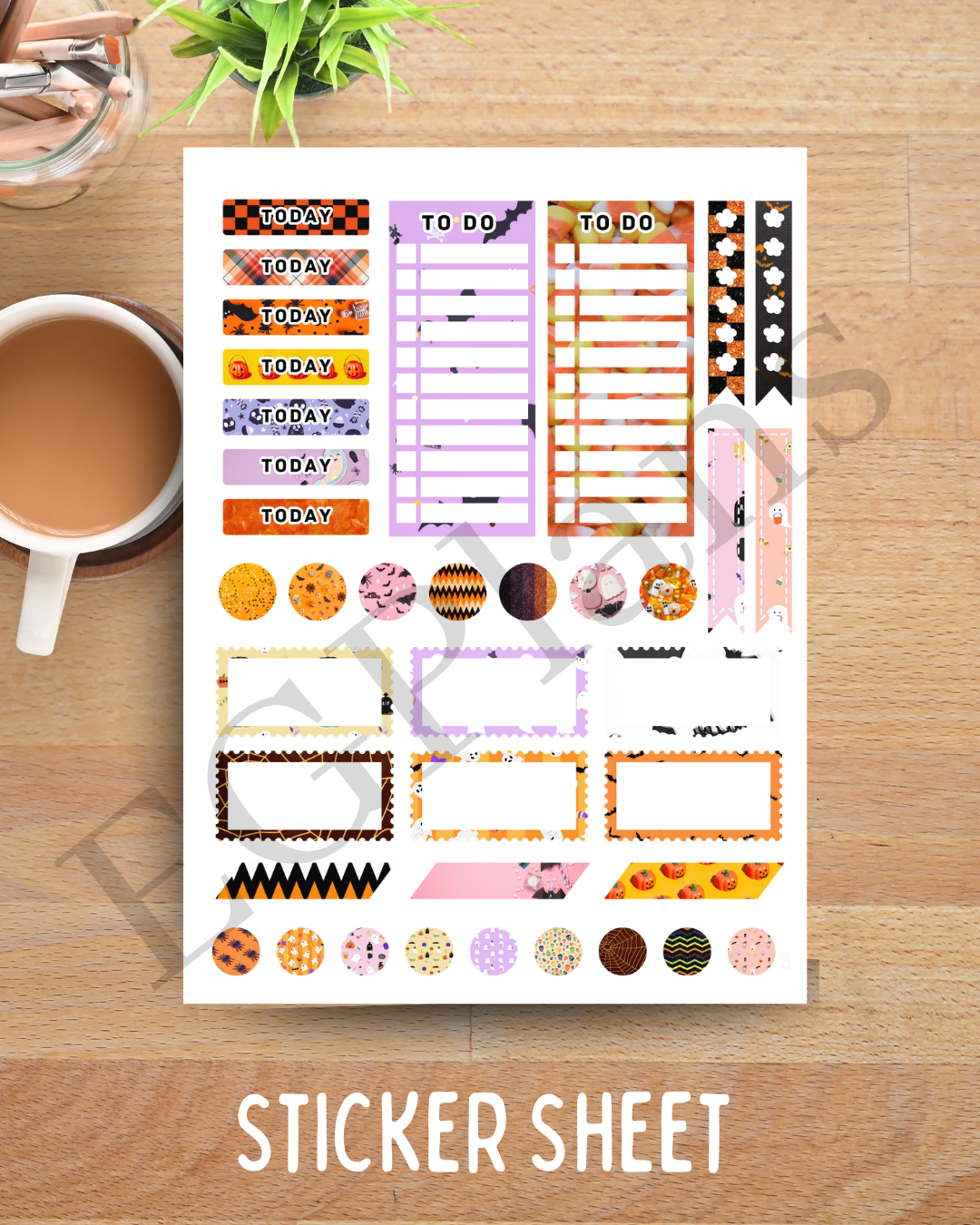 Planner Labels Halloween