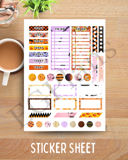 Planner Labels Halloween