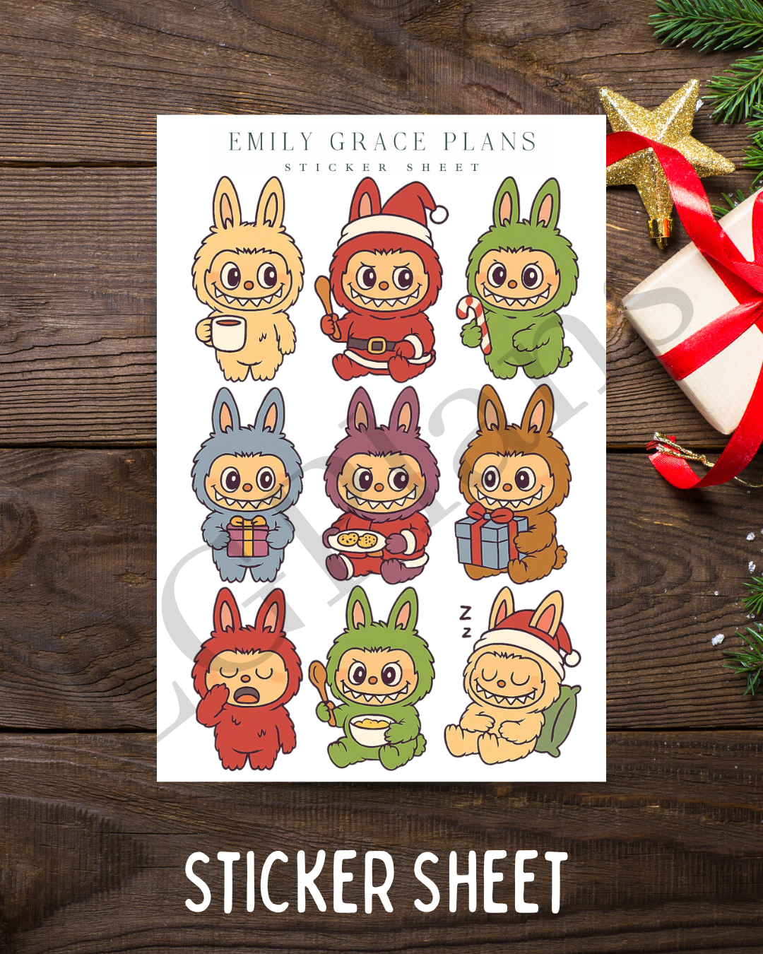 Christmas Labubu #5