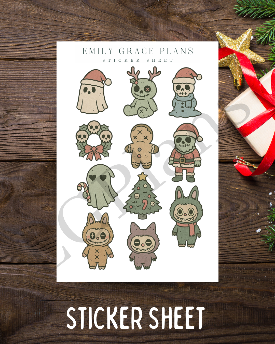 Creepmas Labubu #3