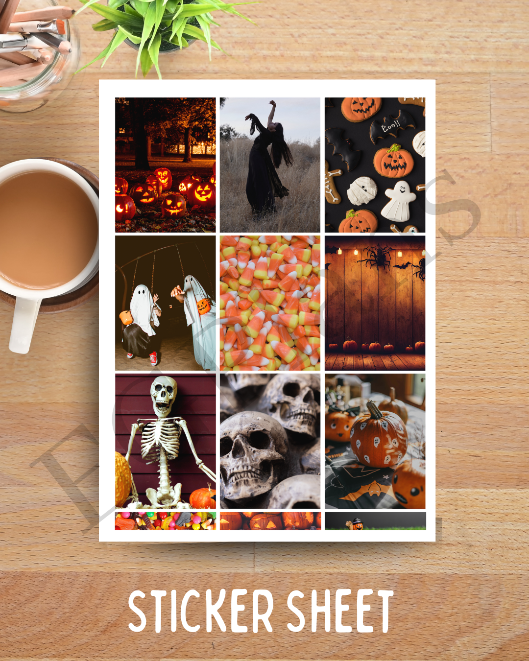Planner Boxes Halloween Vibes