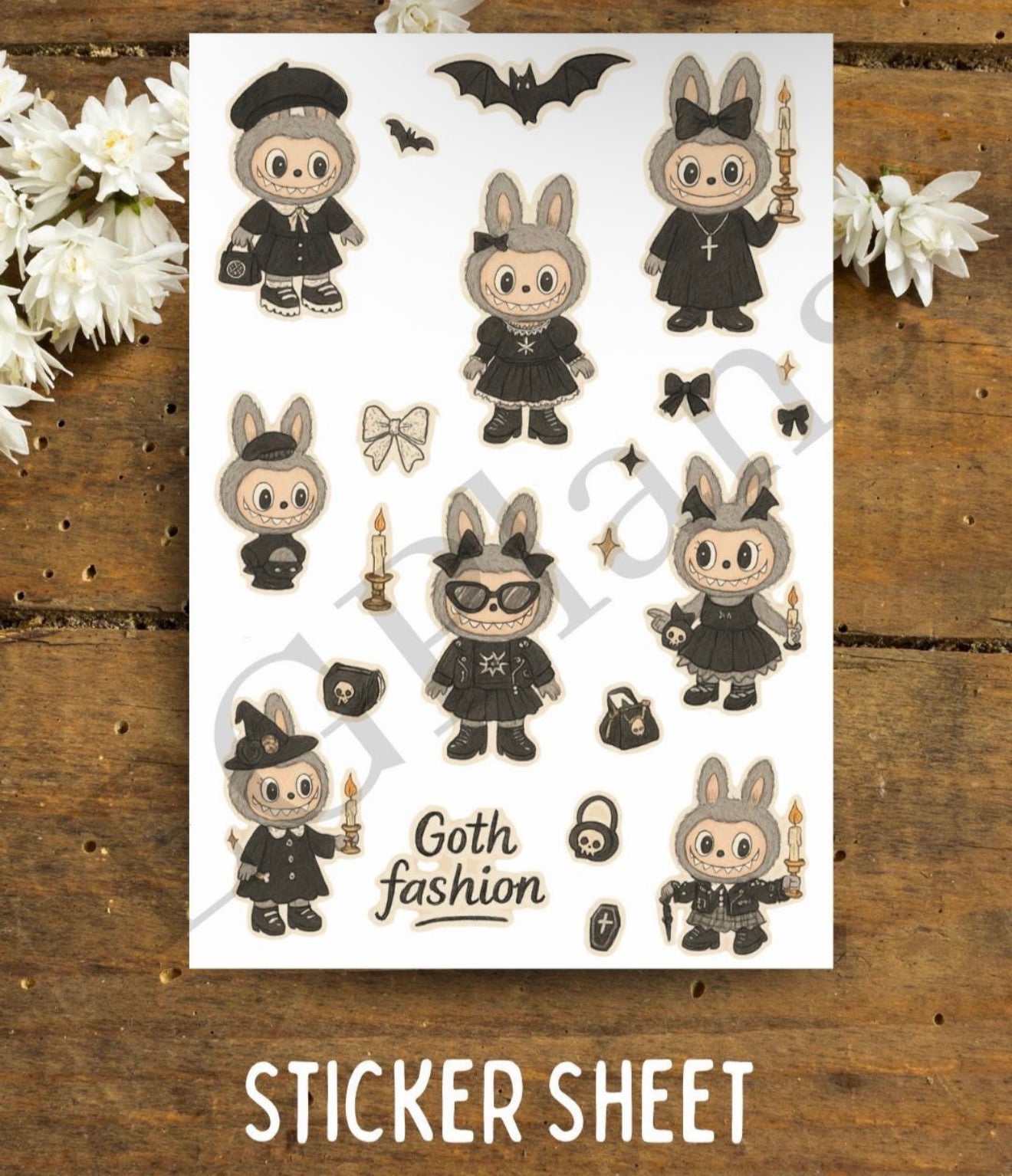 Labubu Goth Fashion!