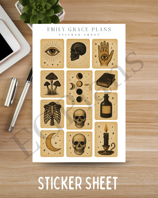 Spooky Planner Essentials