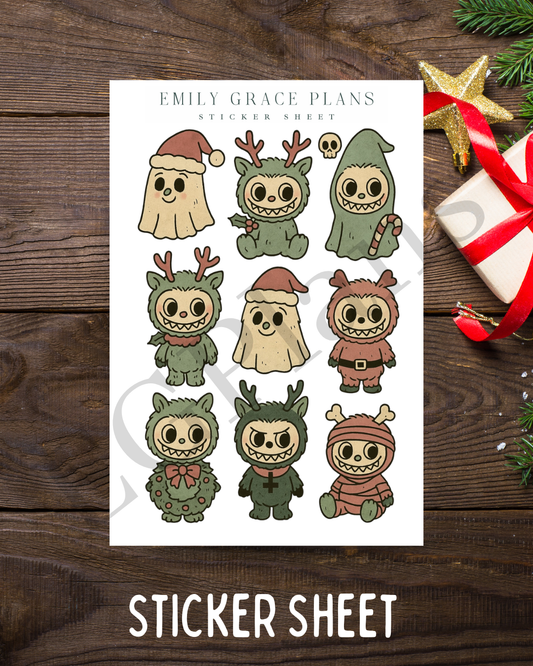 Creepmas Labubu #4