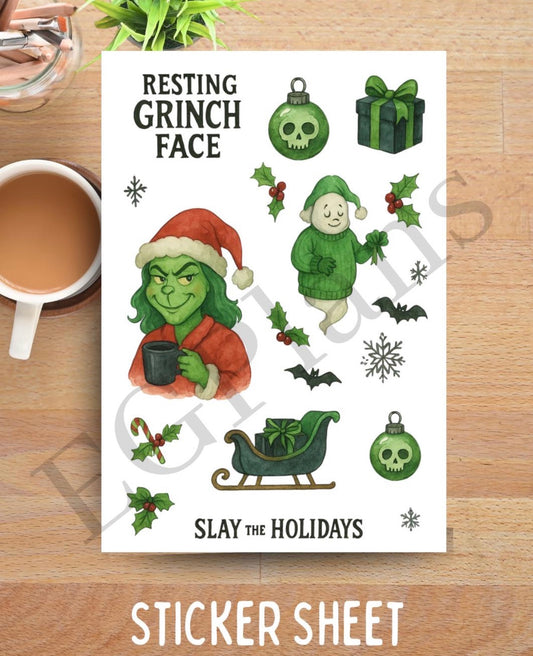 Resting Grinch Face