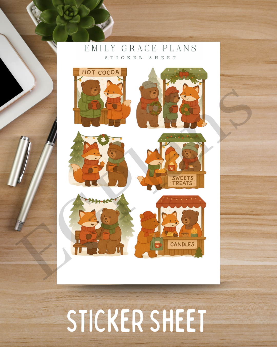 Winter Woodland Market #3