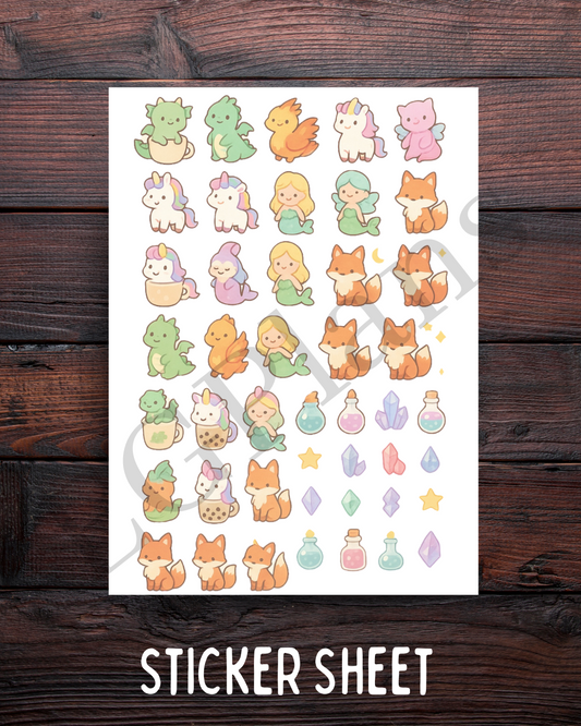 Mini Kawaii Creatures 2