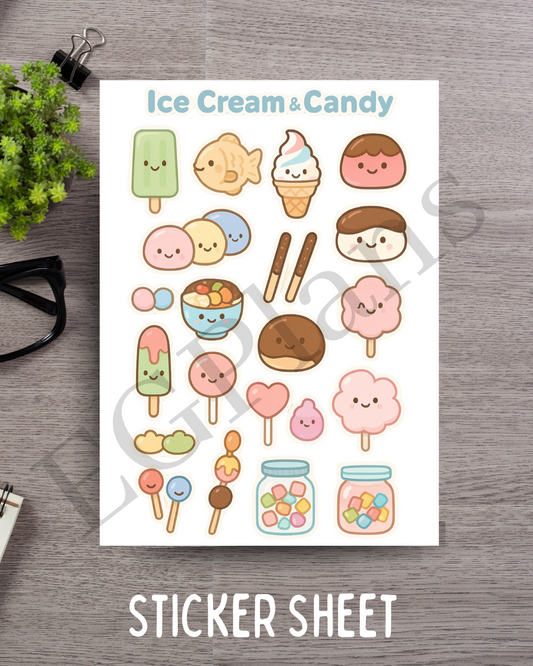Kawaii Ice Cream & Candy