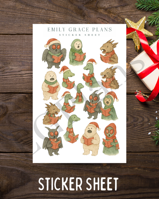 Caroling Cryptid Christmas
