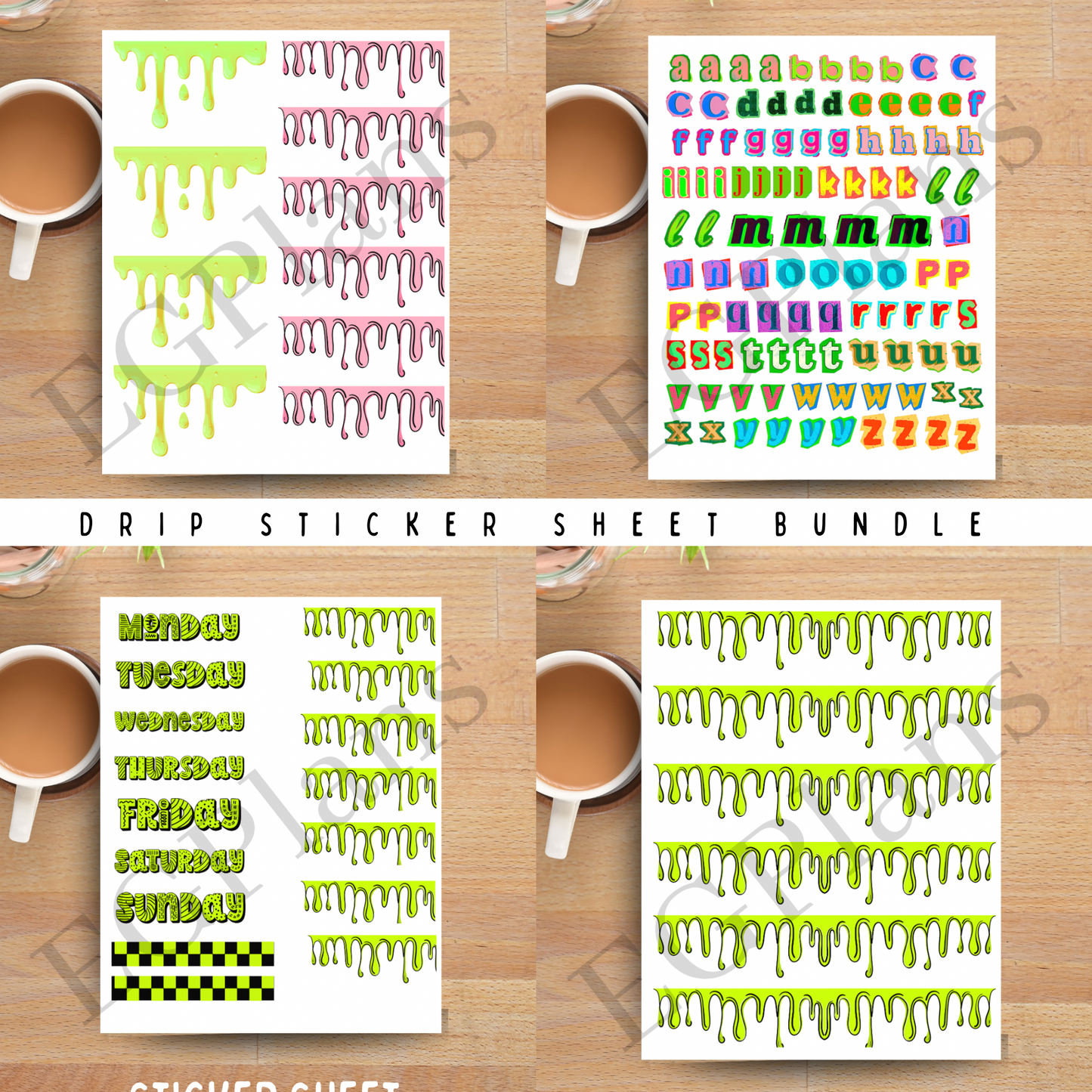 Planner Drips & Ransom Bundle