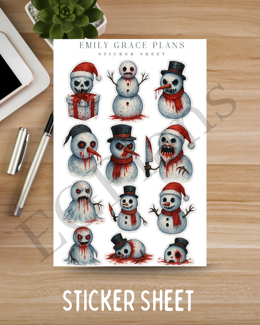 Creepmas! Bloody Snowman