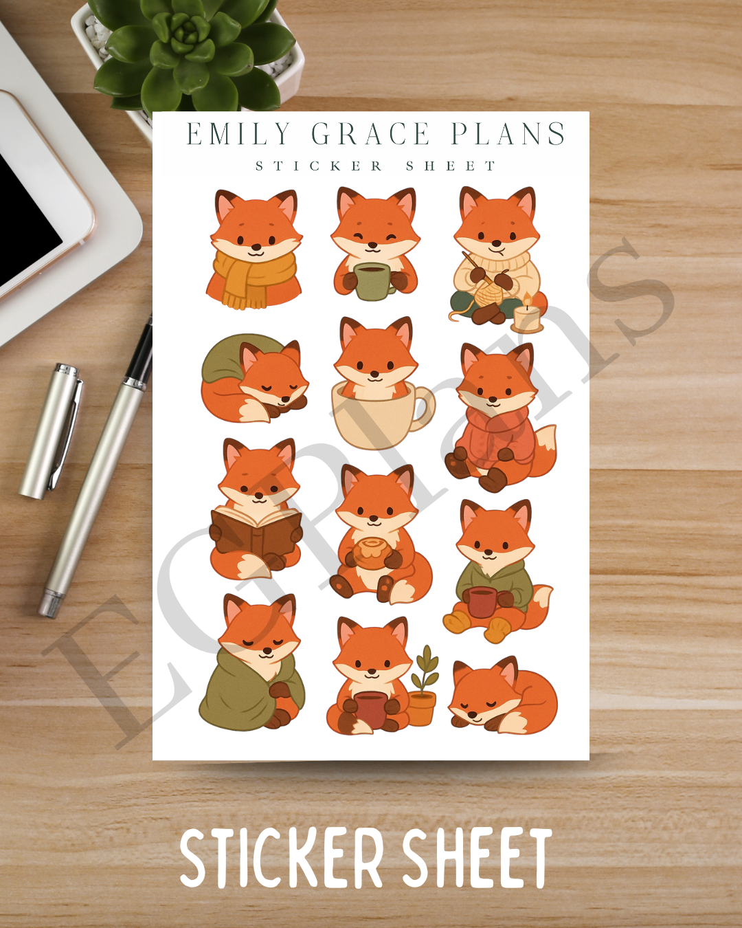 Cozy Foxes #2