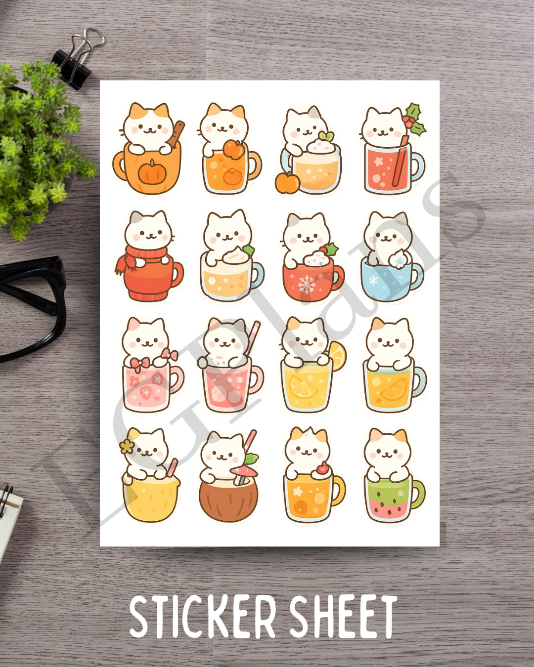 Kawaii Winter/Fall Drinks