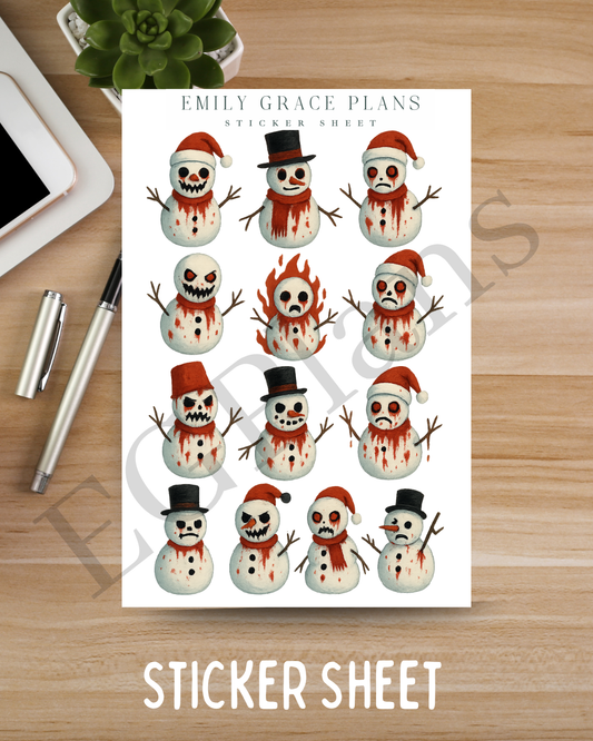 Creepmas! Bloody Snowman #2