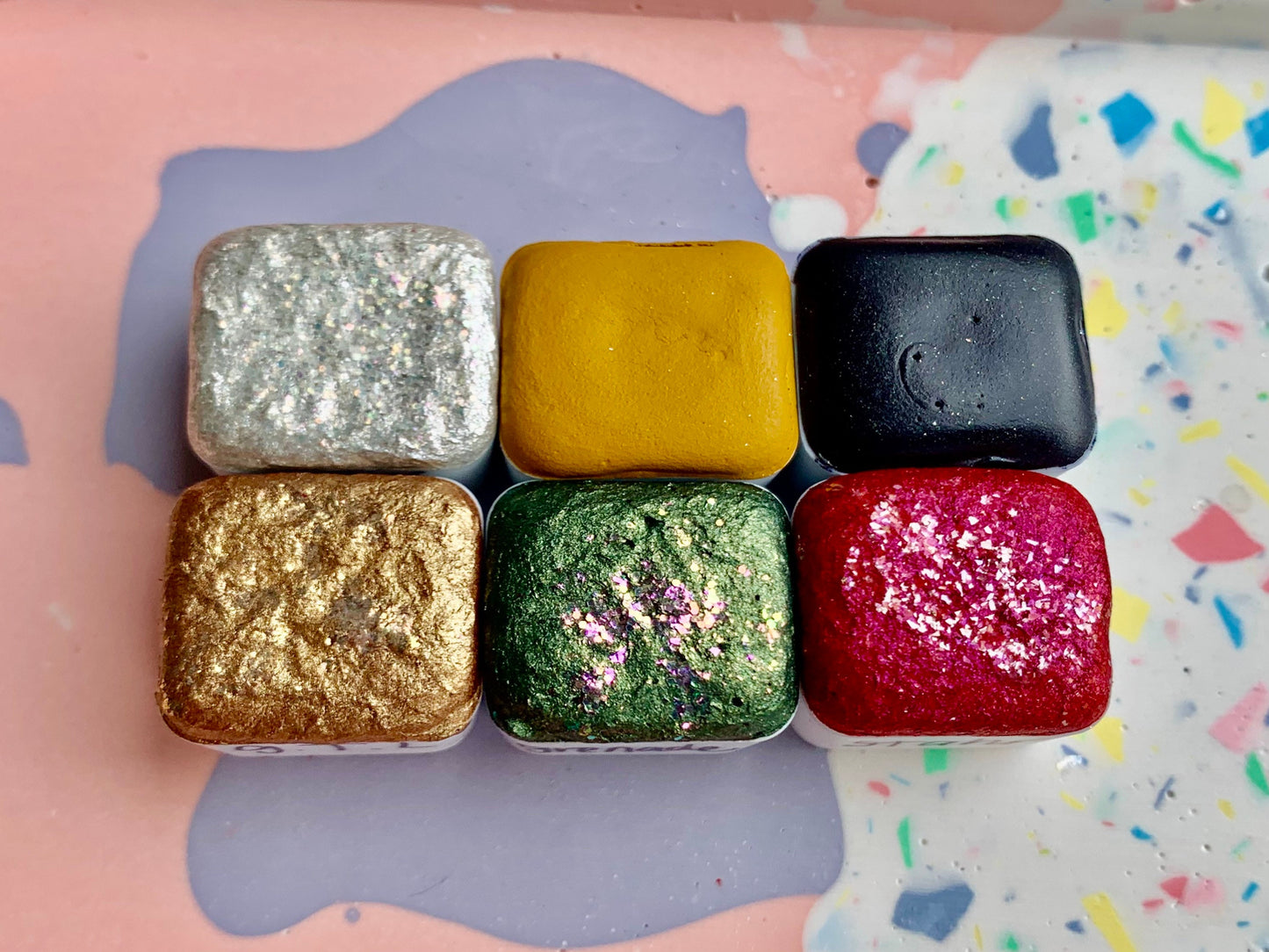 Jersey Shore Series HALF PANS | Cabs Are Here | Handmade Watercolors | Handmade Paint | Watercolors | Watercolor Artist |