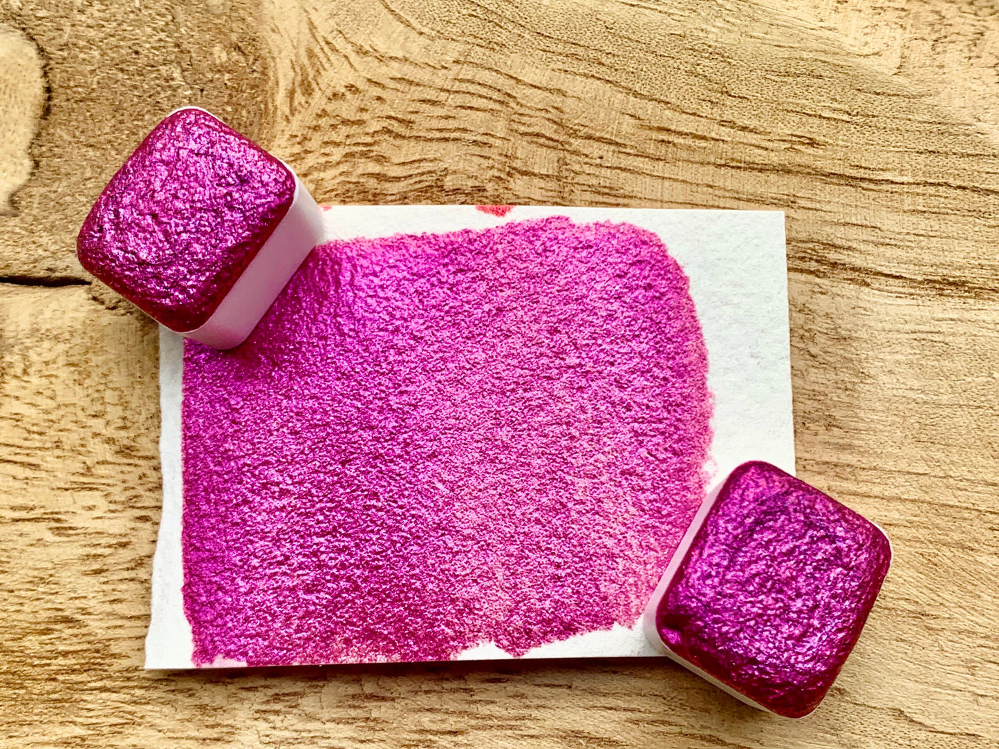 Malibu | Large Particle Mica | Handmade Watercolors | Handmade Paint | Watercolors | Watercolor Artist | Handmade Watercolor | Calligraphy