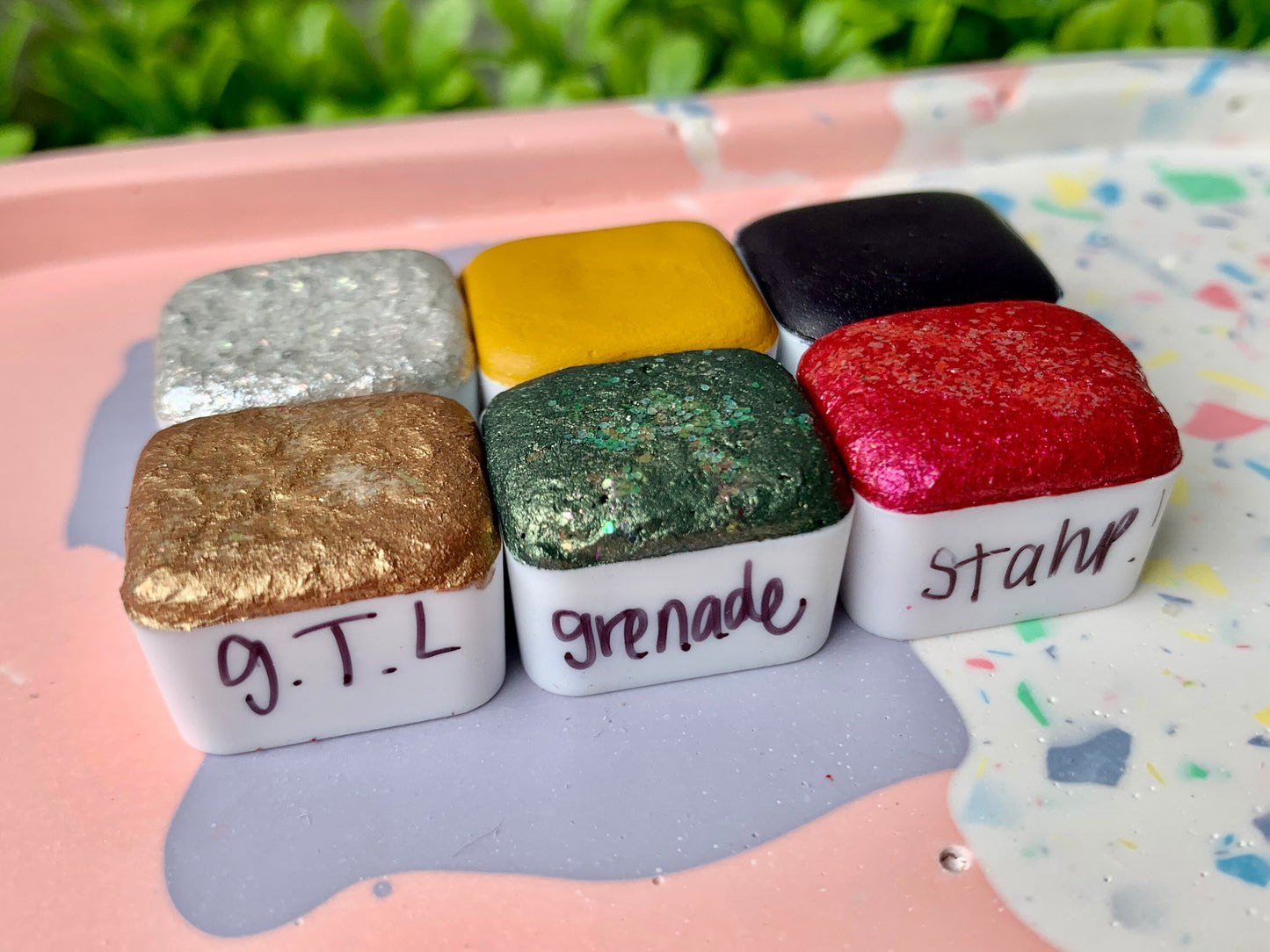 Jersey Shore Series HALF PANS | Cabs Are Here | Handmade Watercolors | Handmade Paint | Watercolors | Watercolor Artist |