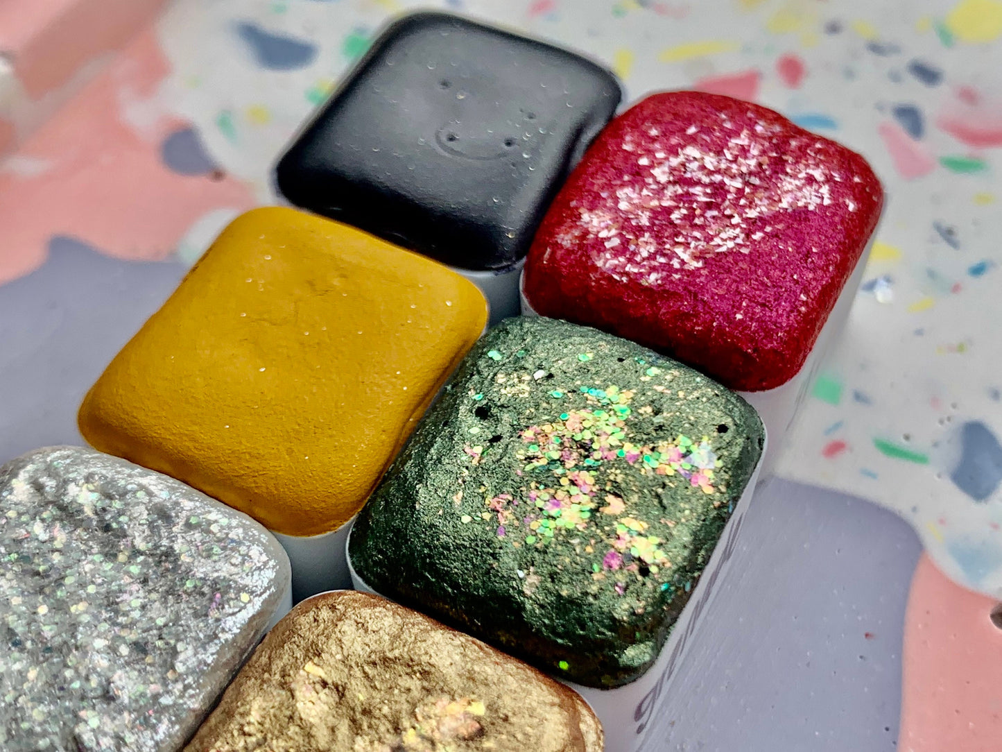 Jersey Shore Series HALF PANS | Cabs Are Here | Handmade Watercolors | Handmade Paint | Watercolors | Watercolor Artist |