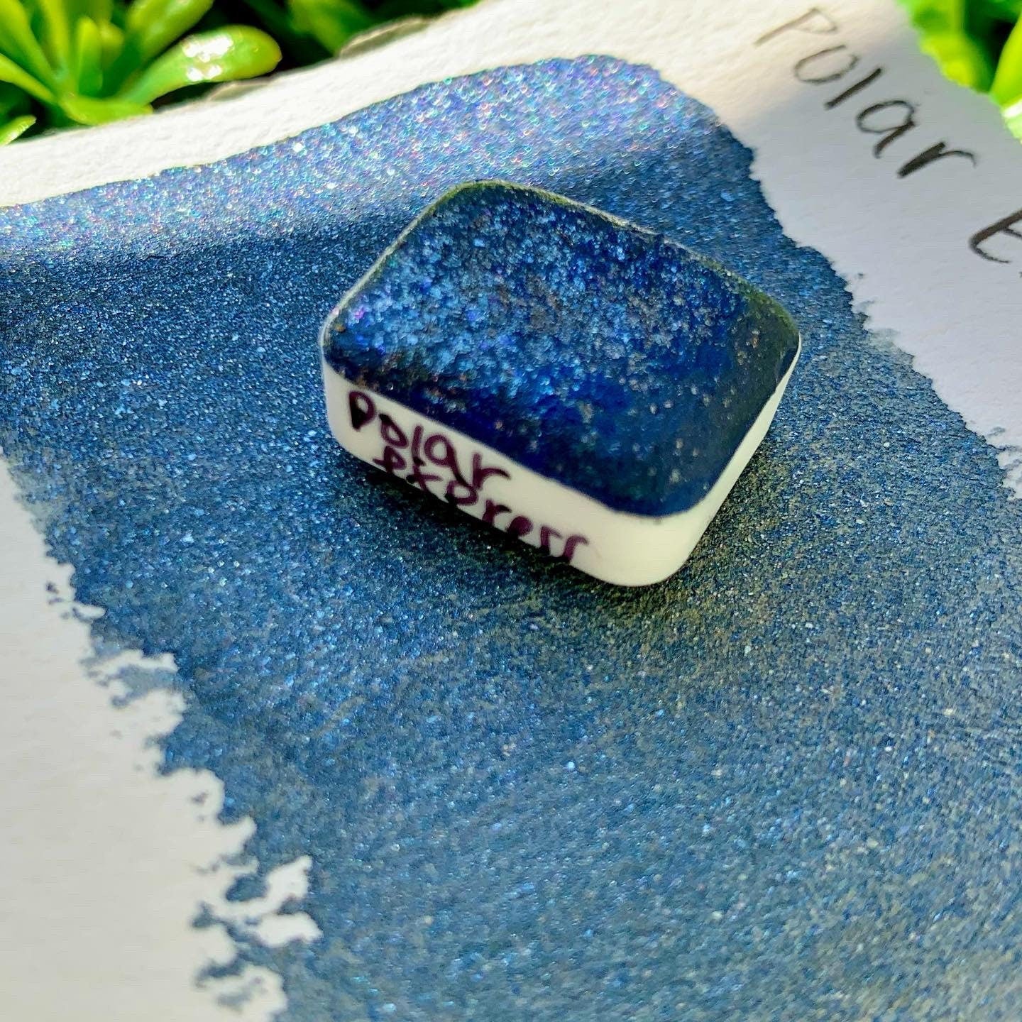 Winter Blues Set | Winter Blues | Handmade Watercolors | Watercolor Set | Gift Ideas | Gift Wrap | Glitter Paint | Shimmer Paint | Handmade